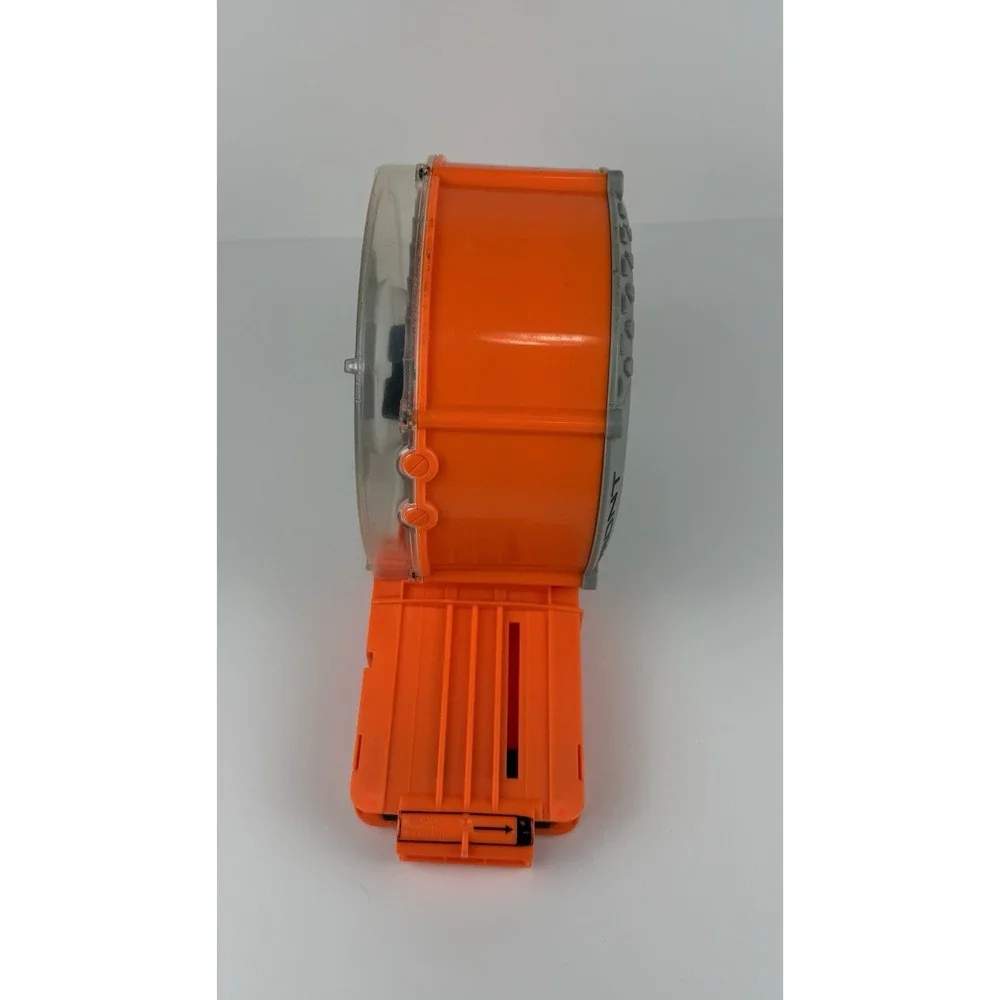 Nerf N-Strike 35 Round Drum Magazine Clip Hasbro Elite Dart Blaster Gray Orange